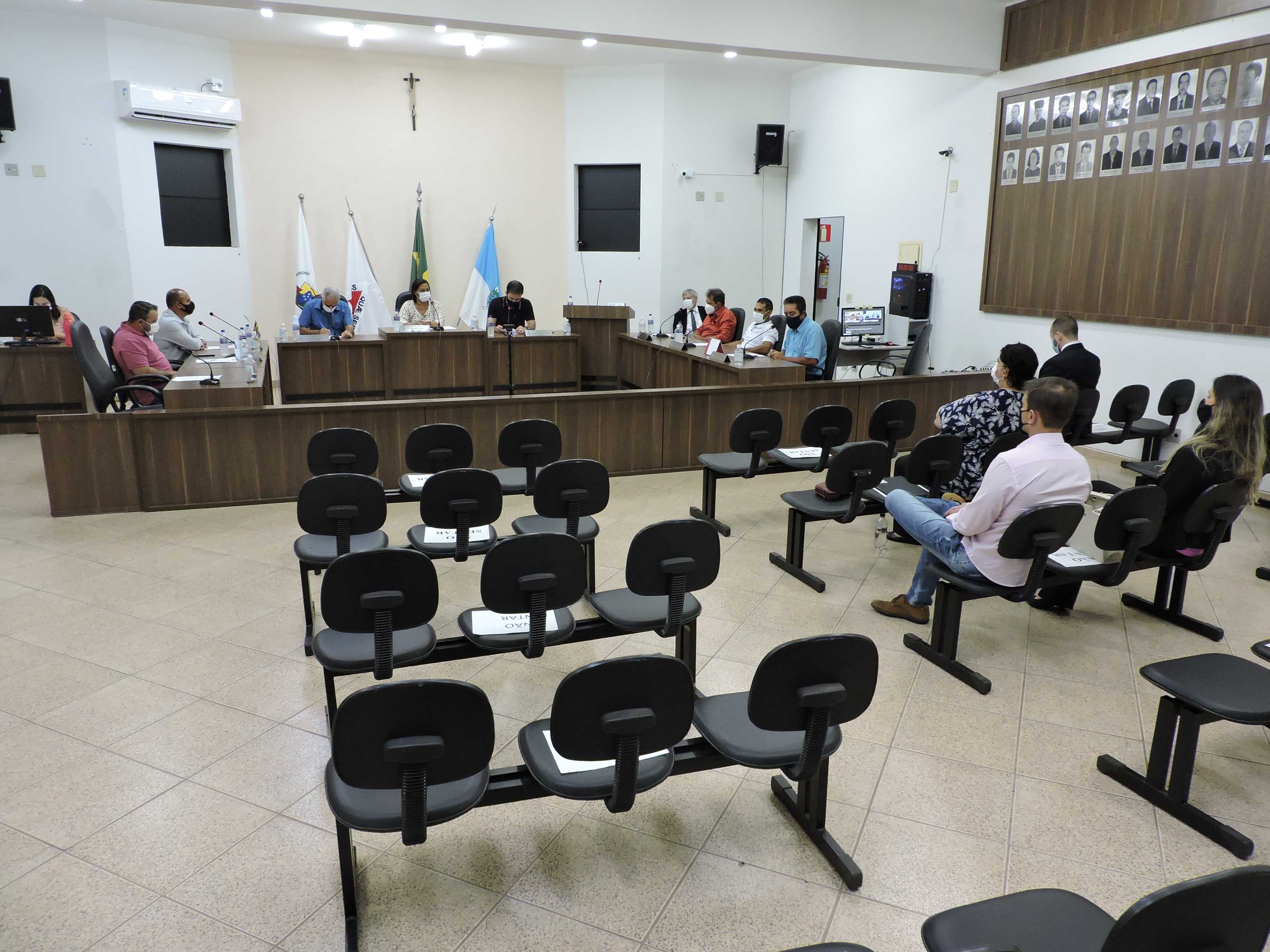 Câmara Municipal de Guapé - Reunião entre Legislativo e Executivo