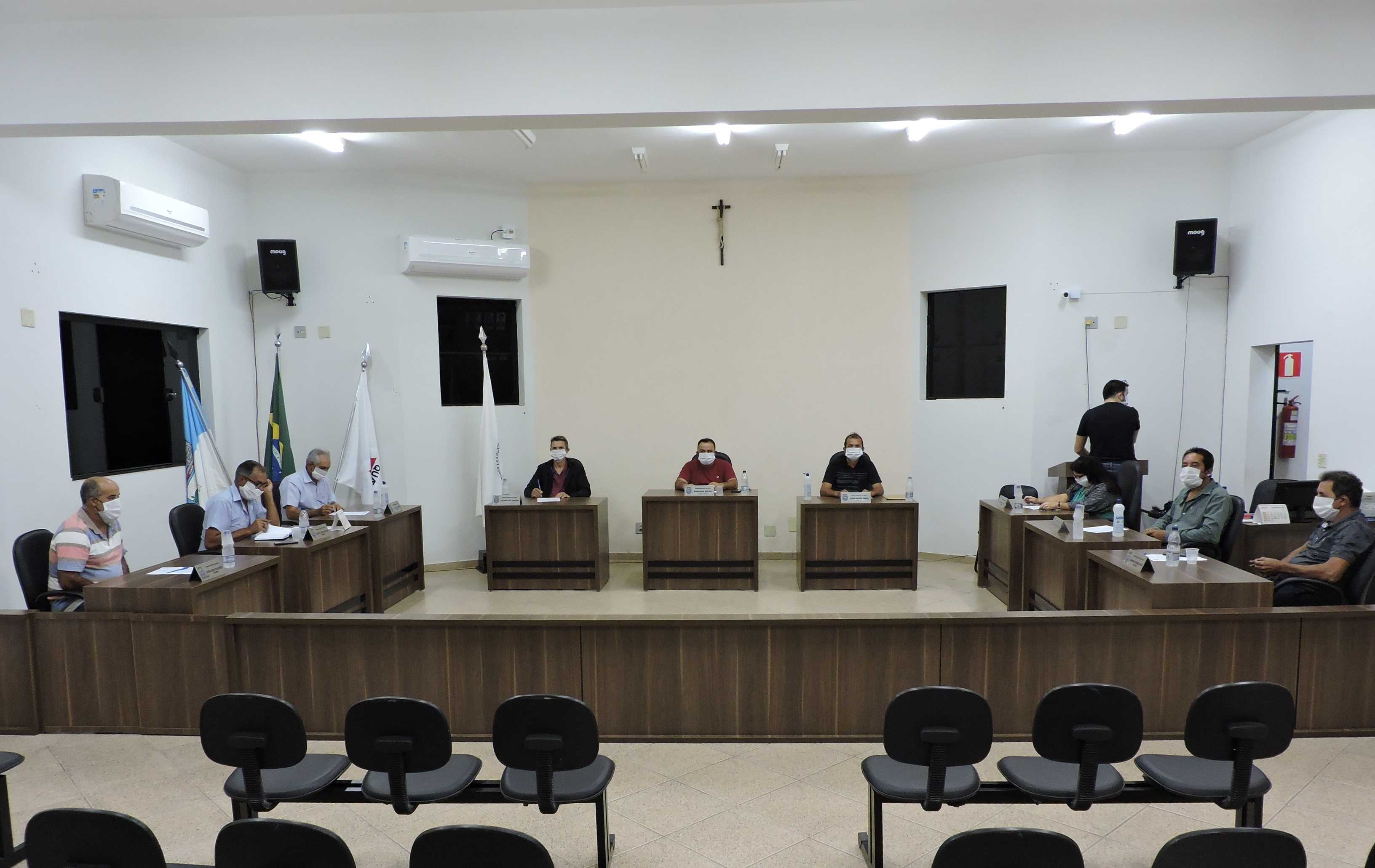 Câmara Municipal de Guapé - Reunião entre Legislativo e Executivo