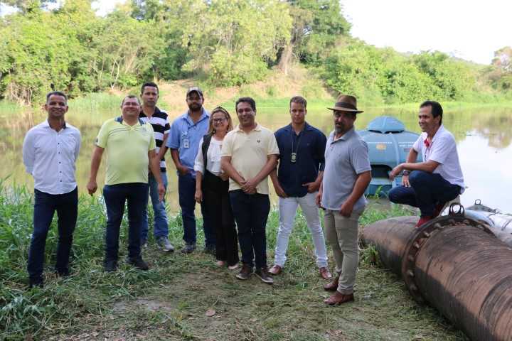 Vereadores visitam sistema de tratamento da Copasa no Rio das