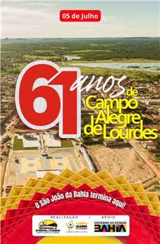 61 anos de Campo Alegre de Lourdes