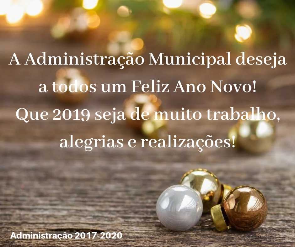 Prefeitura Municipal de Fernandes Tourinho - Mensagem de Natal e Ano Novo!