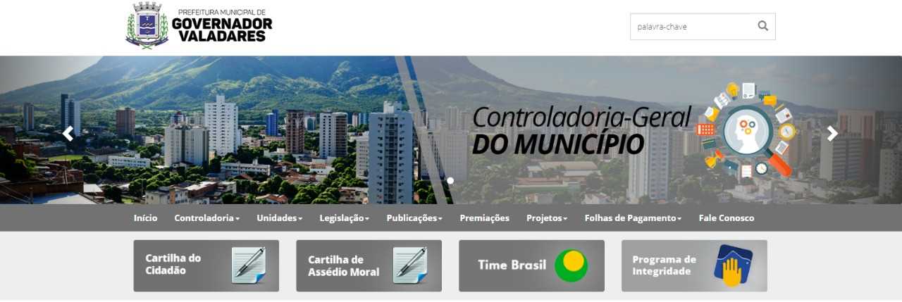 Prefeitura Municipal de Governador Valadares - Domingo (18) tem