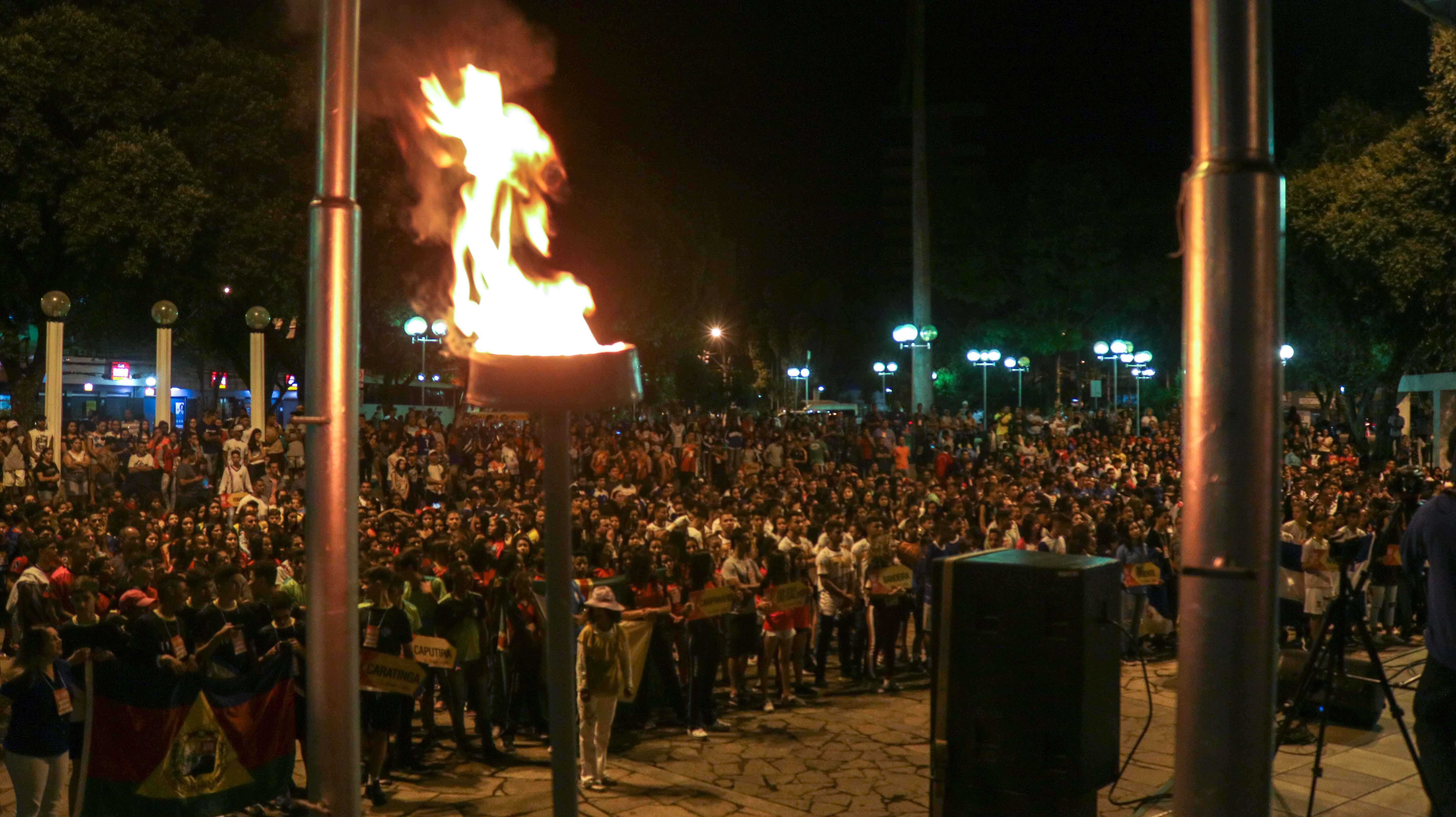 Festival de Esportes FEEMG na modalidade de handebol. 