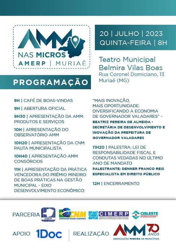 Prefeitura Municipal de Governador Valadares - Domingo (18) tem