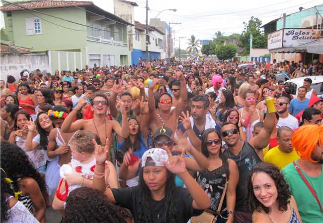 Alegria do Bloco ?As Muringuetes? abriu o carnaval Ilhéus Folia ? Foto Marcelo Silveira