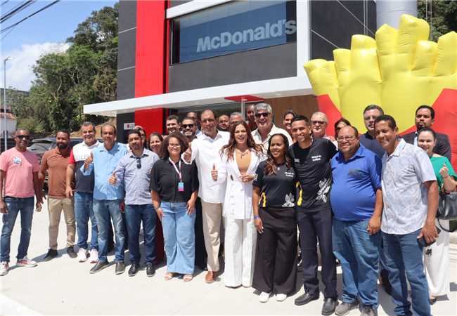 Inauguração do McDonald's