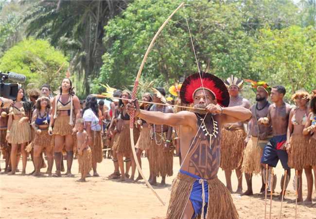 jiet 2023; jogos indígenas; tupinambá