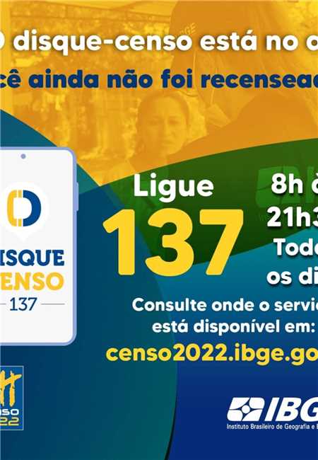 disque 137; censo 2022; ibge