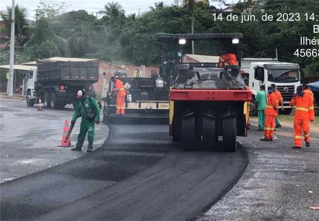 olivença; ba-001; asfalto; seinfra sit