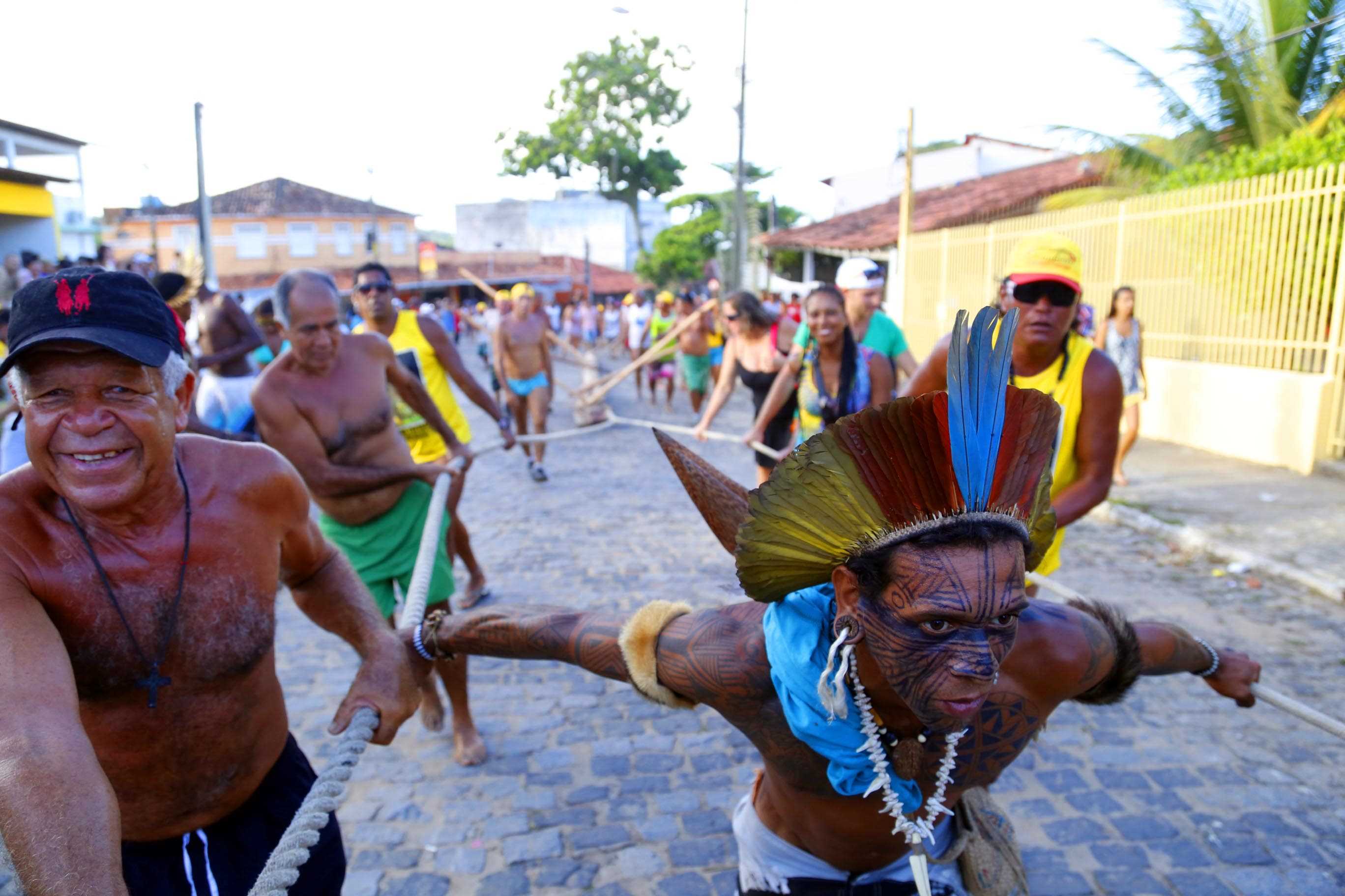 Prefeitura Municipal de Ilhéus - Tradição indígena marca abertura