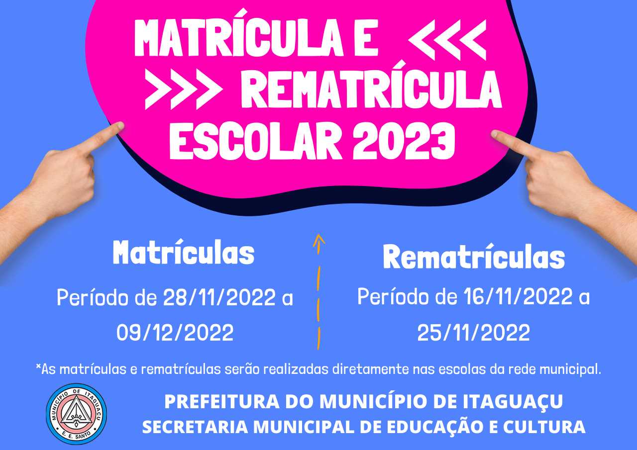 Matrícula Escolar 2023