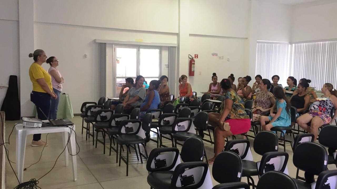 Prefeitura Municipal de Itaguaçu - ENCONTRO DO GRUPO GERAR, CUIDAR E  AMAR: PREPARANDO AS FAMÍLIAS PARA A CHEGADA DO BEBÊ.