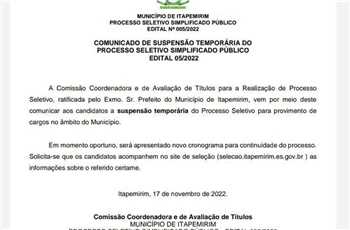 Prefeitura Municipal de Itapemirim - Terceira edição dos Jogos das