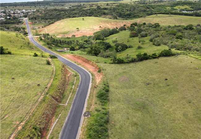 Foto da extensão do contorno de Itaipava/Itaoca