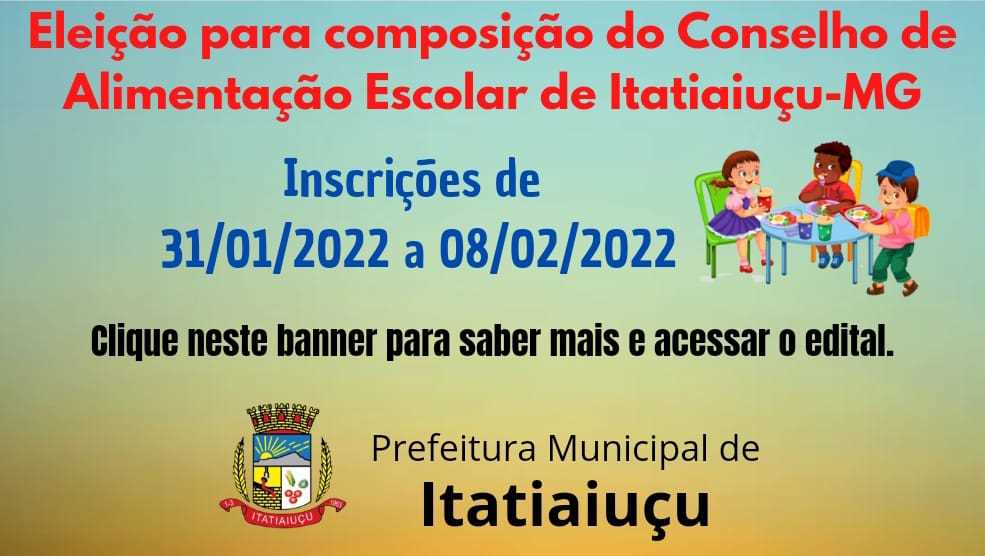 Prefeitura Municipal de Itatiaiuçu - COMUNICADO Conselho Municipal do  Usuário de Serviços Públicos