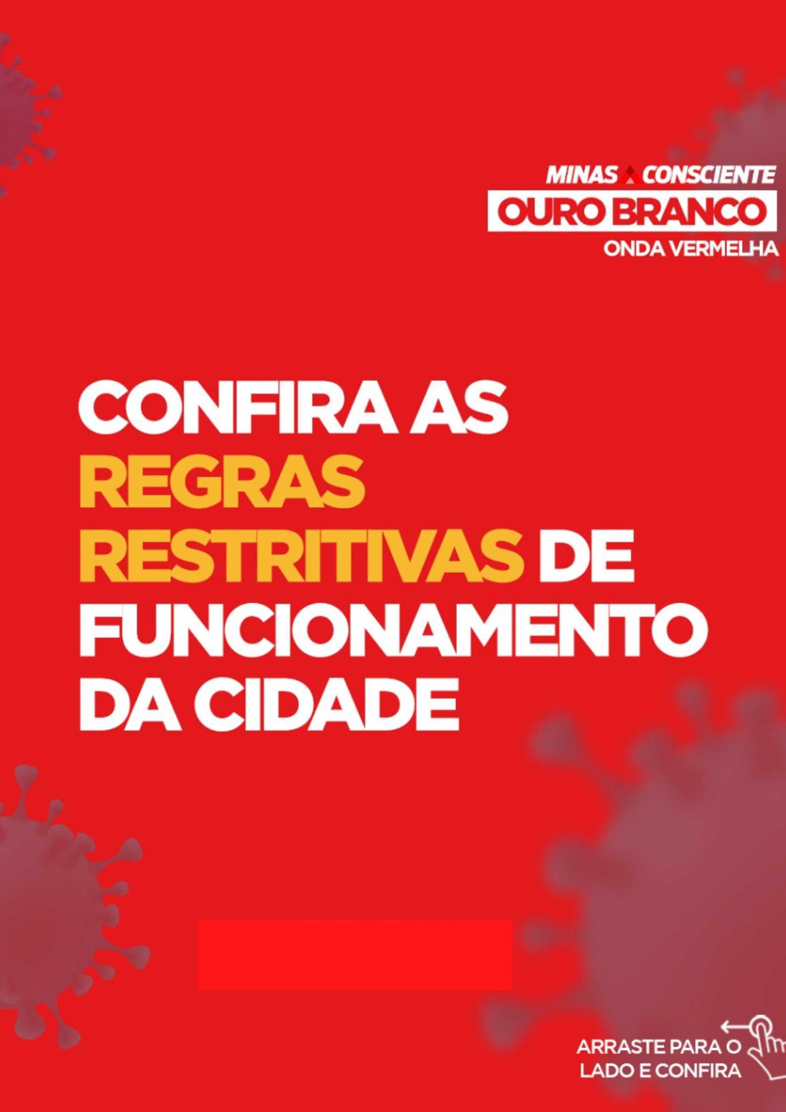 Prefeitura Municipal de Ouro Branco - Novas determinações Minas