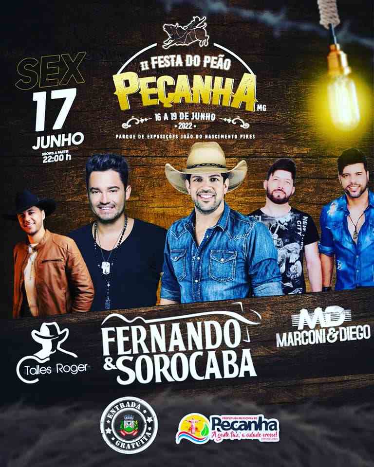 Prefeitura Municipal de Peçanha - Está chegando a Festa do Peão de  Peçanha-MG 2018