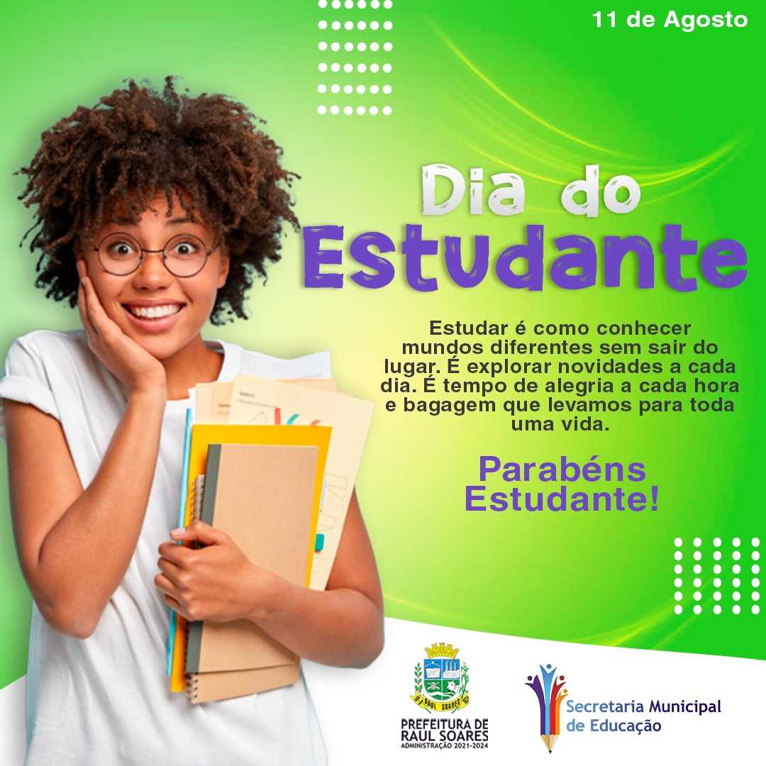 11 de agosto, Dia do Estudante