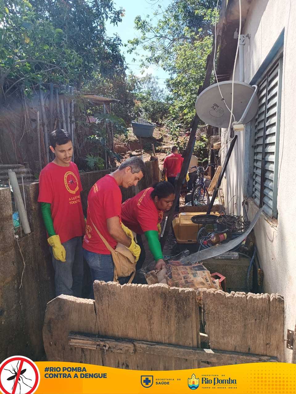 Prefeitura de Colniza realiza mutirão de limpeza e combate à Dengue