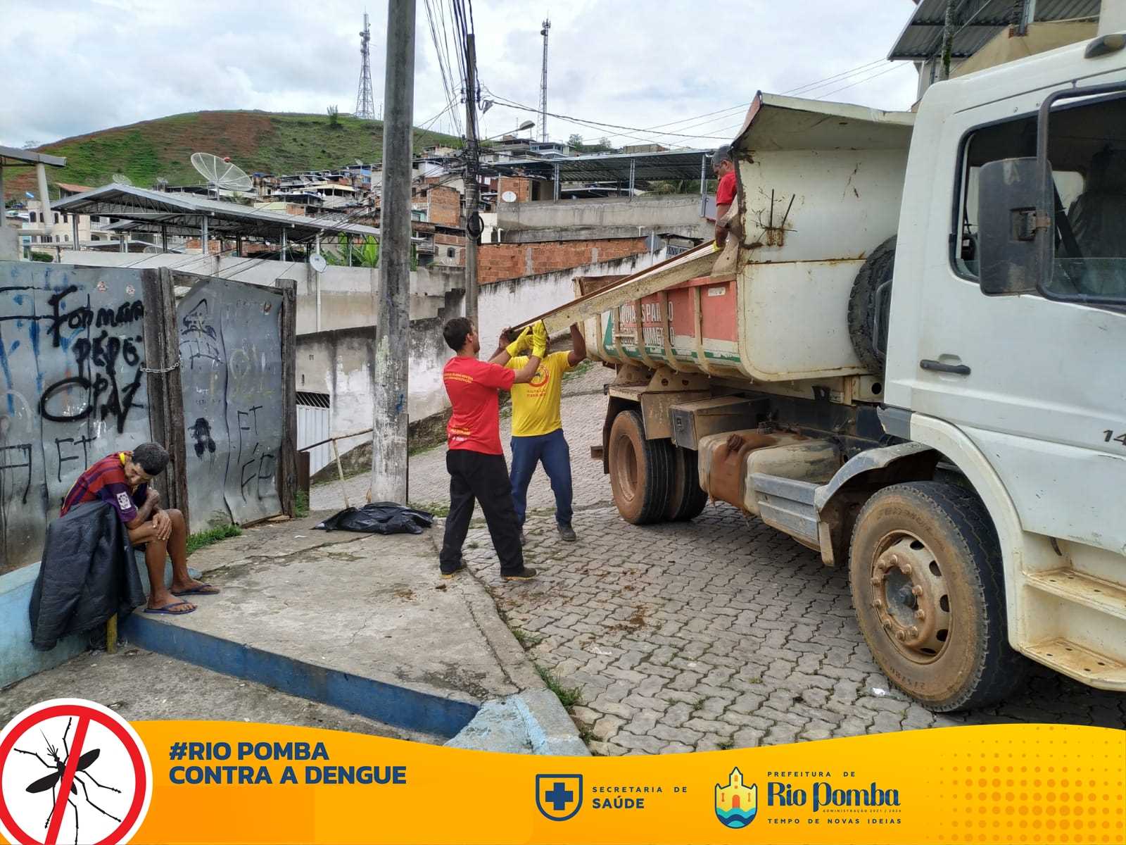 Prefeitura de Colniza realiza mutirão de limpeza e combate à Dengue