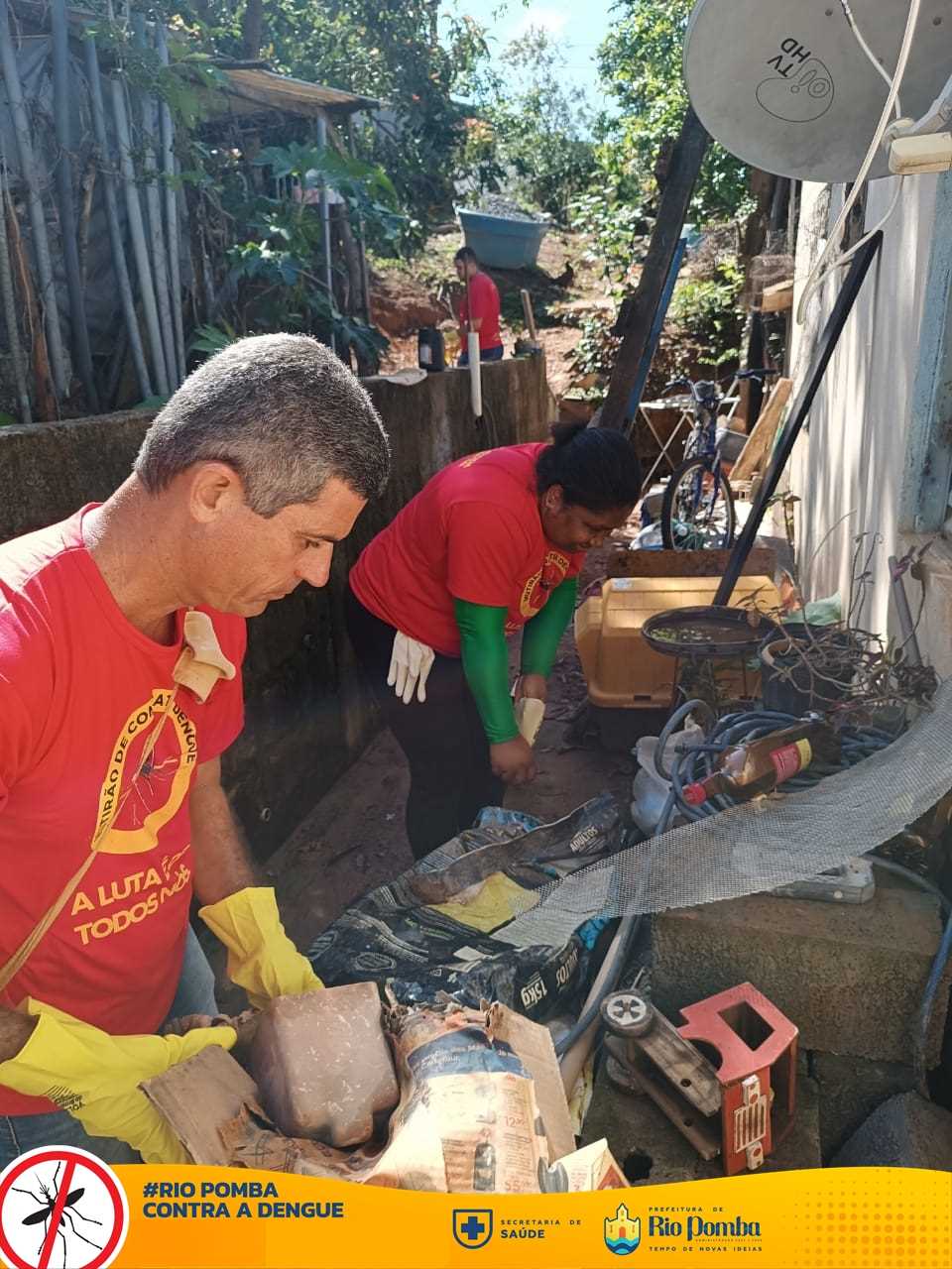 Prefeitura de Colniza realiza mutirão de limpeza e combate à Dengue