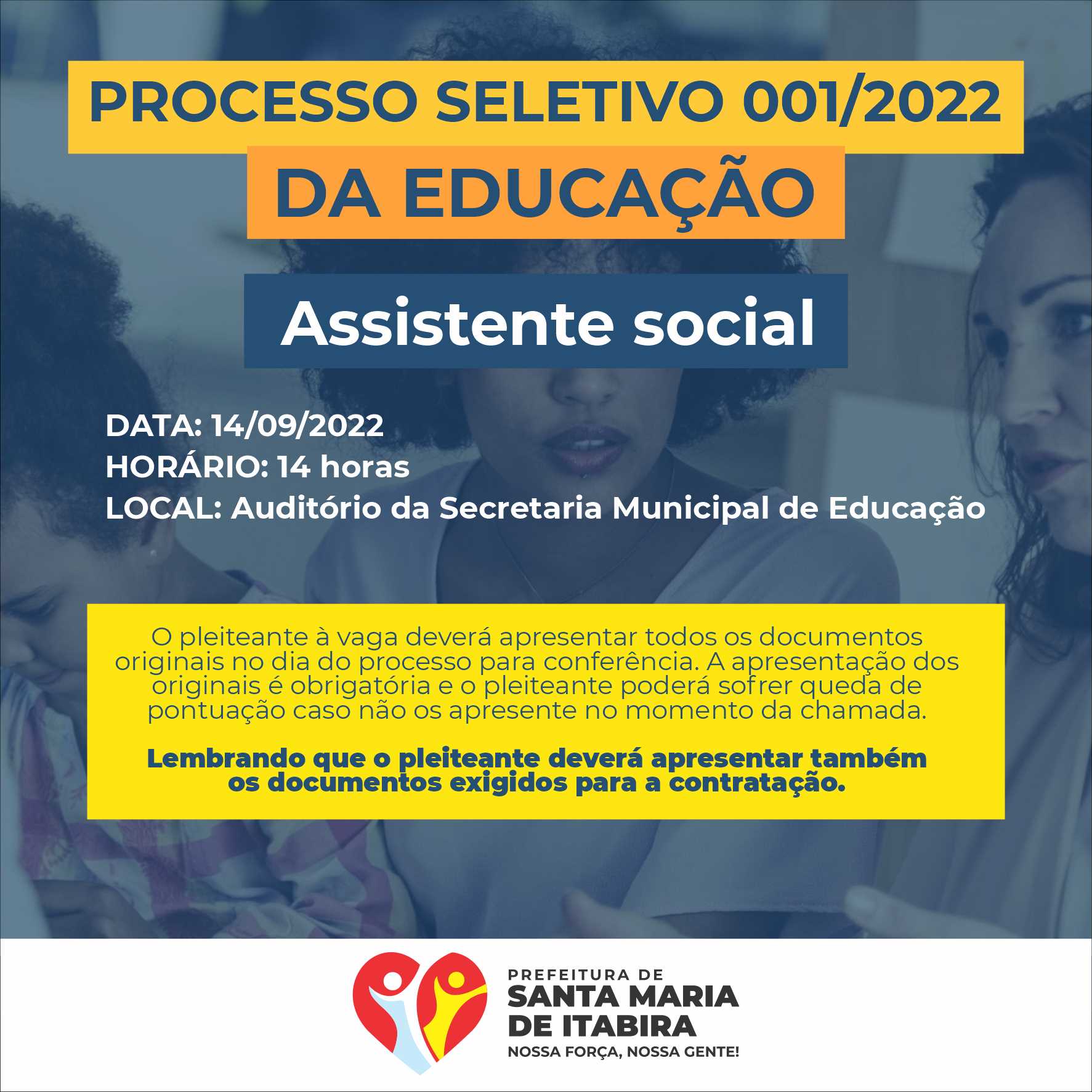 Prefeitura Municipal de Itabira - Educação: Classificação Final