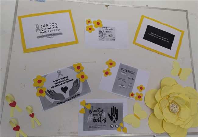Santana do Paraíso promove ações de conscientização para a campanha Setembro Amarelo