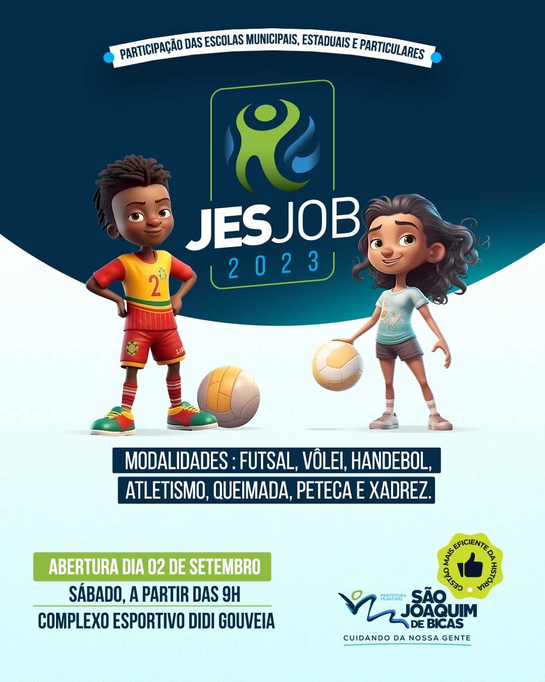 Prefeitura dá início a Jogos Escolares de Belo Horizonte no sábado, dia 5/5