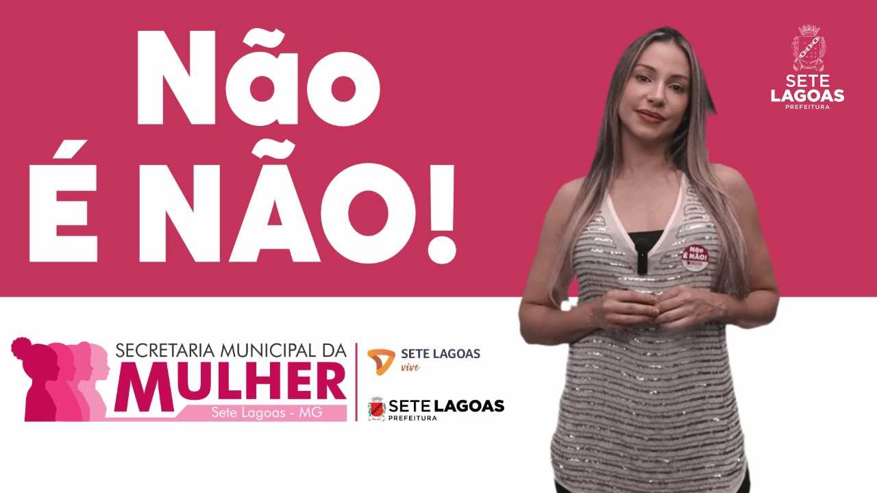 Sete Lagoas - Prefeitura Municipal - Secretaria Municipal da Mulher  trabalha campanha Não é Não no Pré-Carnaval de Sete Lagoas