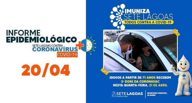 Sete Lagoas Prefeitura Municipal Boletim Idosos E Profissionais De Saude Que Receberam A 1Âª Dose Ate 27 03 Tem 2Âª Dose Nesta Quarta