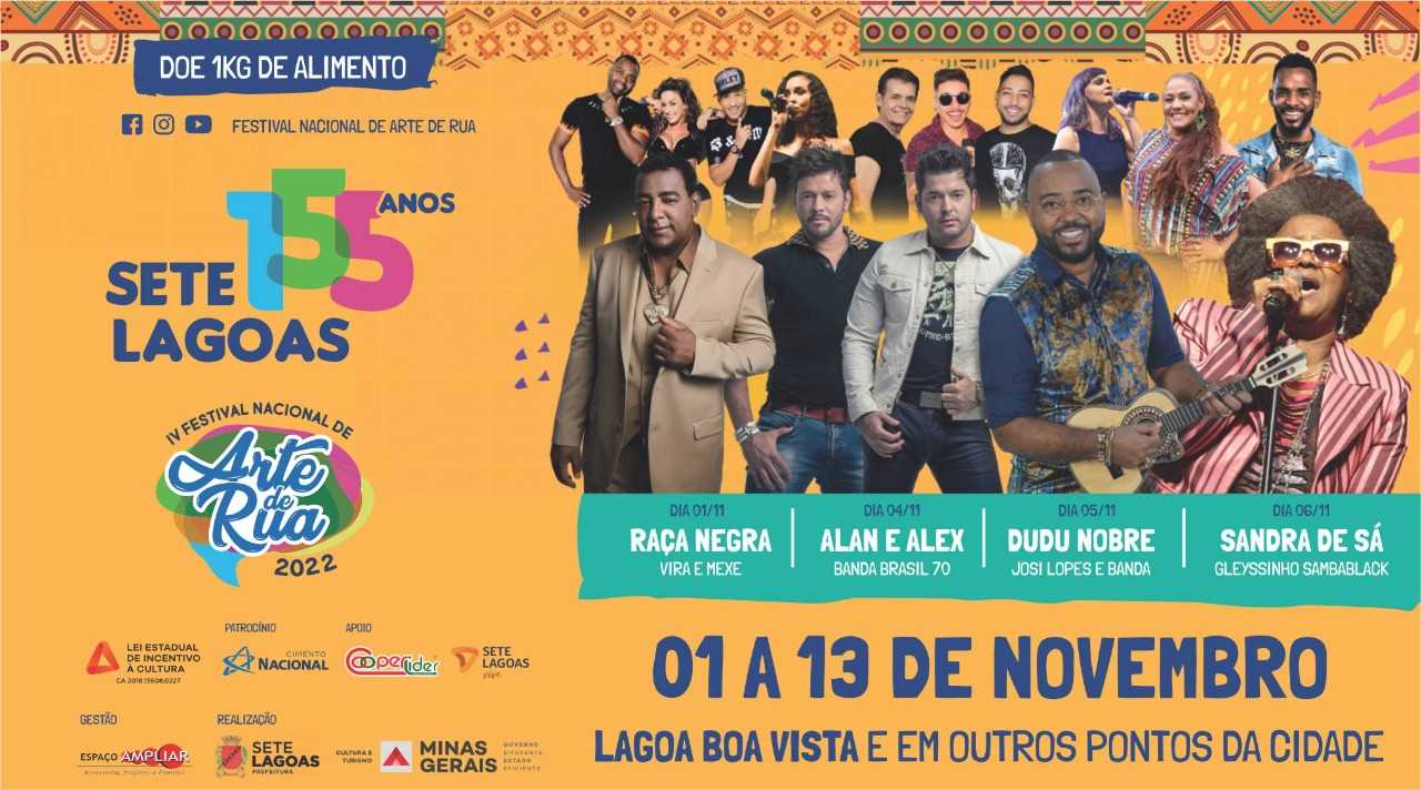 Programação cultural – de 4 a 10 de novembro