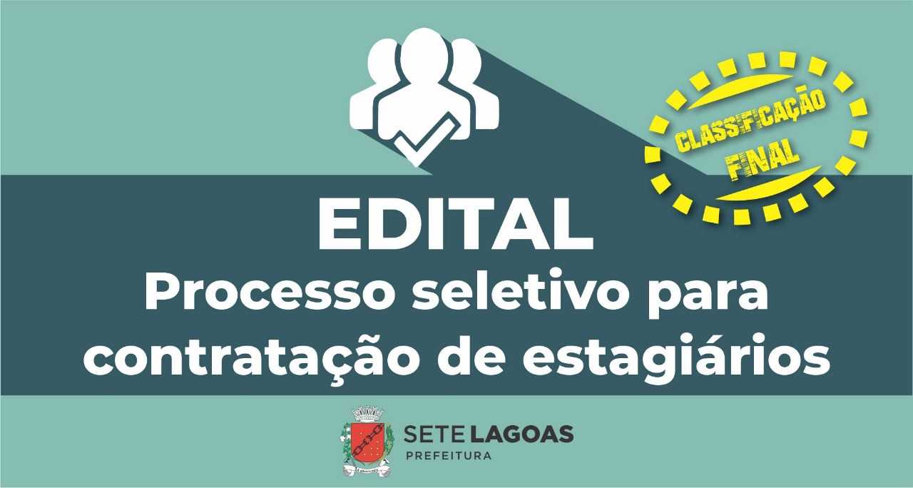 Classificação definitiva para a contratação de ATE