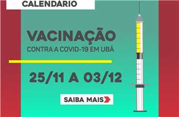 Confira o novo calendário de vacinação contra a Covid-19 até 03/12
