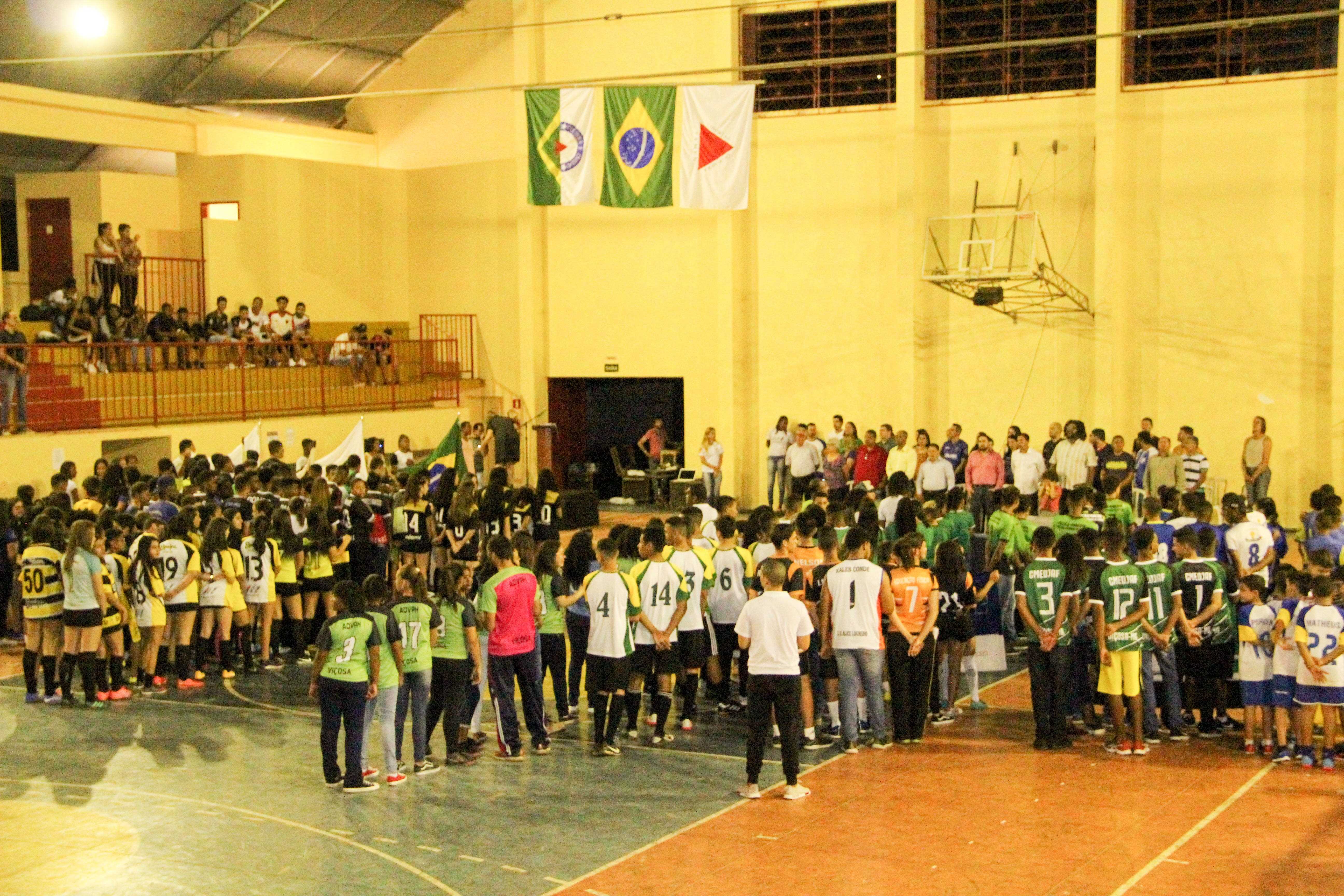 ABERTURA DOS JOGOS ESCOLARES - ESPAÇO SOU ARTE 