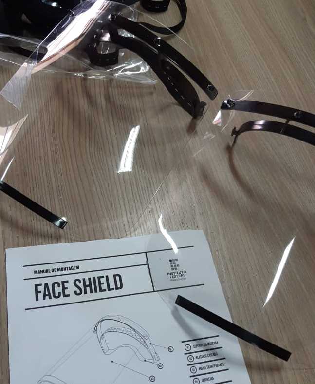 Governo Municipal recebe doação de protetores faciais Face Shield  produzidos pelo IFTM - Guia Patrocínio Agora!